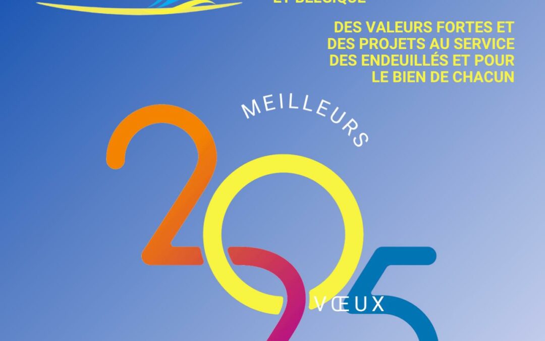 La Fédération Européenne Vivre Son Deuil, vous présente ses voeux pour la nouvelle année 2025